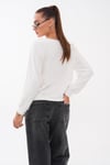 Kadın Kayık Yaka Modal Sweatshirt 265188 -