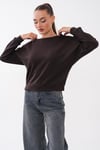 Kadın Kayık Yaka Modal Sweatshirt 265188 -