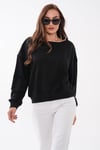 Kadın Kayık Yaka Sweatshirt 265115 -