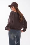 Kadın Kayık Yaka Sweatshirt 265115 -