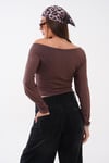 Kadın Kayık Yaka Vorteks Yarasa Bluz 265085 -