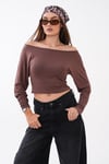 Kadın Kayık Yaka Vorteks Yarasa Bluz 265085 -