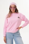Kadın Kirpi Nakışlı Selanik Örme Sweatshirt 255075 -