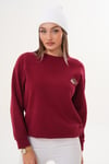 Kadın Kirpi Nakışlı Selanik Örme Sweatshirt 255075 -