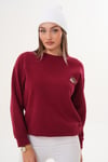 Kadın Kirpi Nakışlı Selanik Örme Sweatshirt 255075 -