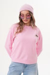 Kadın Kirpi Nakışlı Selanik Örme Sweatshirt 255075 -