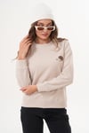 Kadın Kirpi Nakışlı Selanik Örme Sweatshirt 255075 -