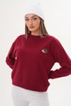 Kadın Kirpi Nakışlı Selanik Örme Sweatshirt 255075 -
