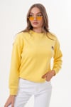 Kadın Kirpi Nakışlı Selanik Örme Sweatshirt 255075 -