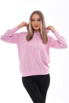 Kadın Kolu Sırtı Baskı Detaylı Kapüşonlu Sweatshirt 245293 -