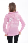 Kadın Kolu Sırtı Baskı Detaylı Kapüşonlu Sweatshirt 245293 -