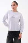 Kadın Köpek Nakışlı Şardonlu Üç İplik Sweatshirt 265134 -