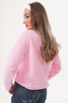 Kadın Kurdele Nakışlı Selanik Örme Sweatshirt 255060 -