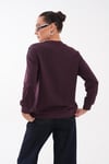 Kadın Leopar Baskılı Omzu Düğme Detaylı Sweatshirt 265116 -