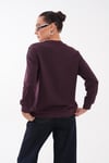Kadın Leopar Baskılı Omzu Düğme Detaylı Sweatshirt 265116 -