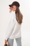 Kadın Leopar Baskılı Üç İplik Sweatshirt 255367 -