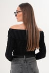Kadın Madonna Yaka Bluz 255335 -