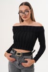 Kadın Madonna Yaka Bluz 255335 -