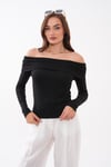 Kadın Madonna Yaka Bluz 265080 -