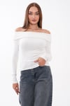 Kadın Madonna Yaka Bluz 265080 -