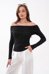 Kadın Madonna Yaka Bluz 265080 -