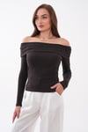 Kadın Madonna Yaka Bluz 265080 -