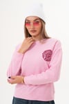 Kadın Nakış Detaylı Selanik Örme Sweatshirt 255224 -