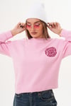 Kadın Nakış Detaylı Selanik Örme Sweatshirt 255224 -
