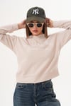 Kadın Nakış Detaylı Selanik Örme Sweatshirt 255076 -