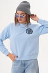 Kadın Nakış Detaylı Selanik Örme Sweatshirt 255224 -