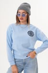 Kadın Nakış Detaylı Selanik Örme Sweatshirt 255224 -