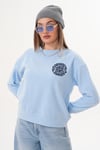 Kadın Nakış Detaylı Selanik Örme Sweatshirt 255224 -