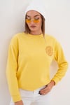 Kadın Nakış Detaylı Selanik Örme Sweatshirt 255224 -