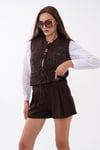 Kadın Önden Bağlama Detaylı Triko Örme Yelek 260495 - 265215