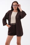 Kadın Önü Açık İnce Örme Hırka 255199 - 265213