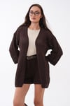 Kadın Önü Açık İnce Örme Hırka 255199 - 265213