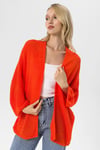 Kadın Önü Açık Oversize Hırka