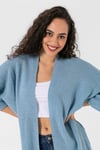 Kadın Önü Açık Oversize Hırka