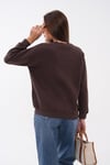 Kadın Önü Yazı Nakışlı Üç İplik Sweatshirt 255366 - 265125