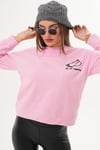 Kadın Ördek Nakışlı Selanik Örme Sweatshirt 255077 -