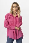 Kadın Oversize Keten Gömlek