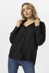 Kadın Oversize Keten Gömlek