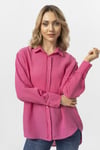 Kadın Oversize Keten Gömlek