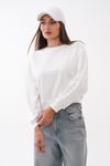 Kadın Oversize Kısa Sweatshirt 265122 -