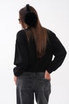 Kadın Oversize Kısa Sweatshirt 265122 -