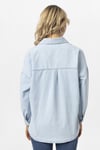 Kadın Oversize Kot Gömlek