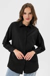 Kadın Oversize Poplik Gömlek
