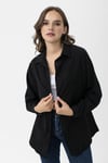 Kadın Oversize Poplik Gömlek 240247 -