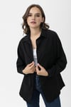 Kadın Oversize Poplik Gömlek 240247 -