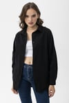 Kadın Oversize Poplik Gömlek 240247 -
